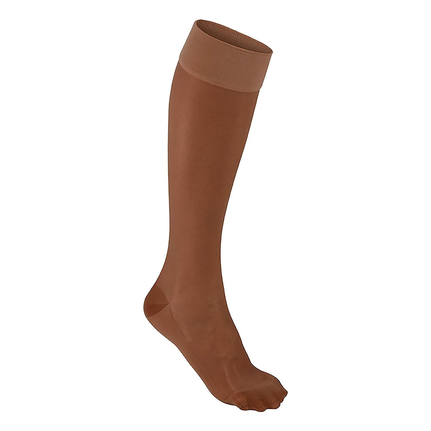 FUTURO Ultra Sheer Knee Highs Moderate Compression 15-20 mmHg Nude Size M 1 Pair