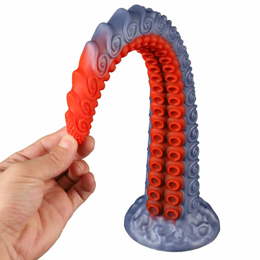 SETOXYX Tentacle Monster Dildo 15.75" Dragon Suction Cup Fantasy Sex Toy