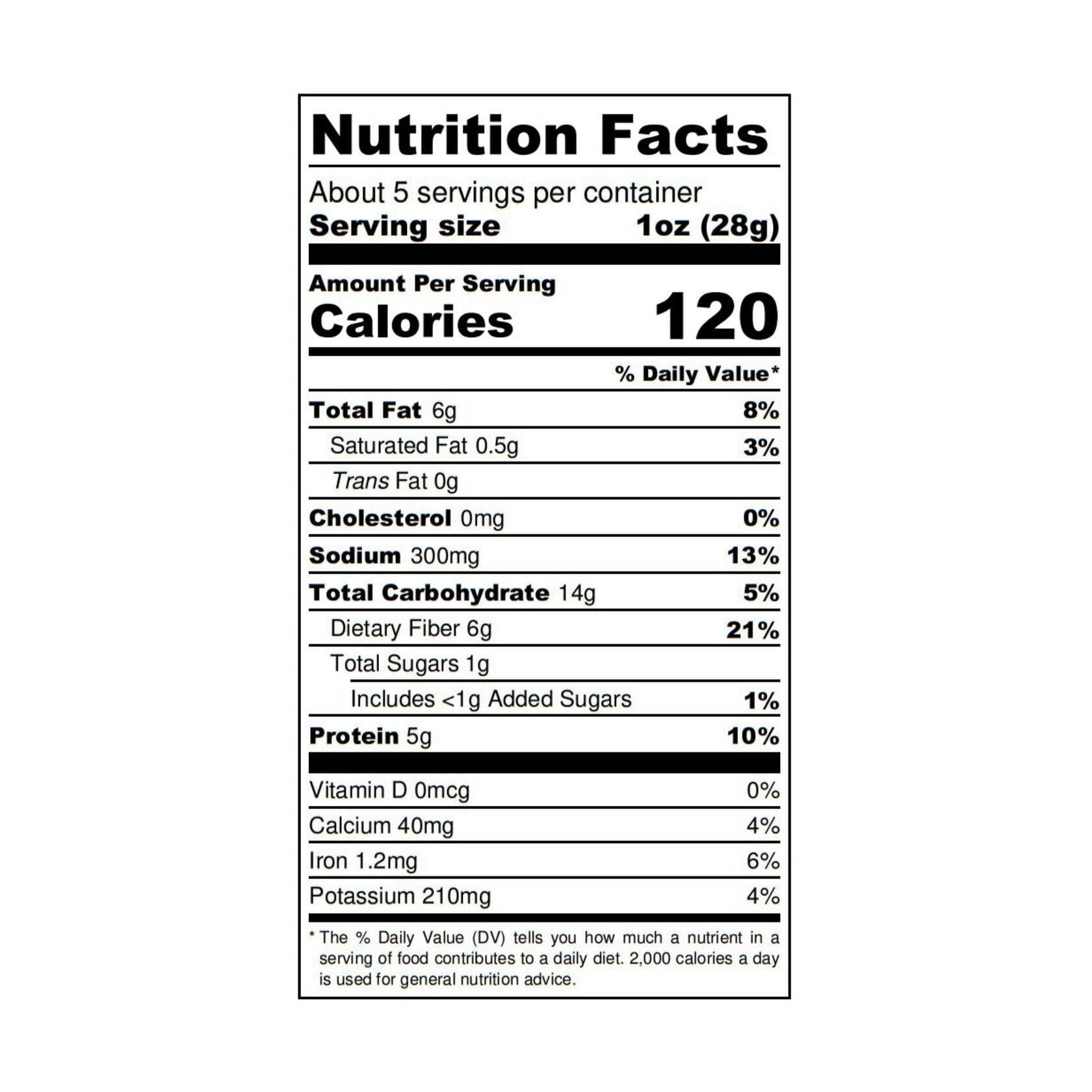 BestBy05/25 Biena Chickpea Lil Bit Evrythin Snack 5oz Pack - Delicious Healthy