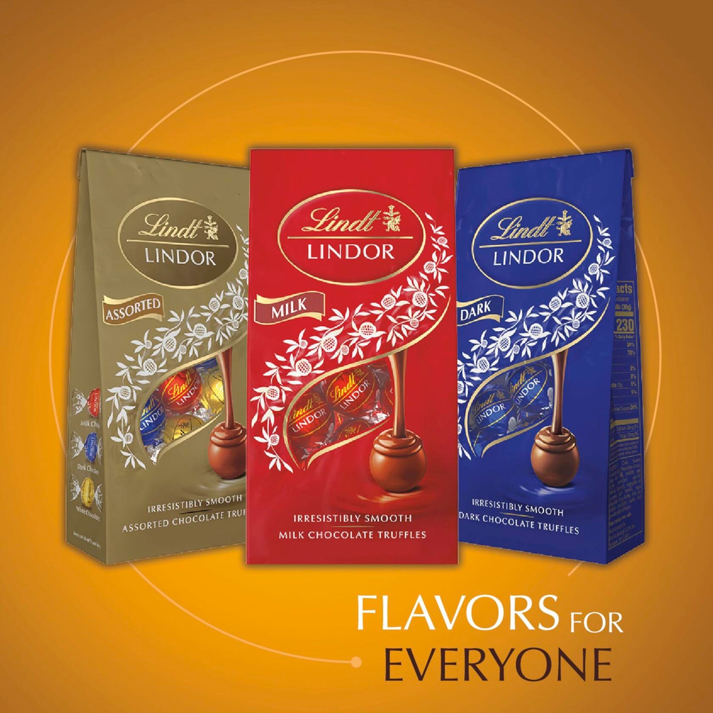BB07/25 Lindt Lindor Caramel Milk Chocolate Truffles 60 Count 25.4 oz