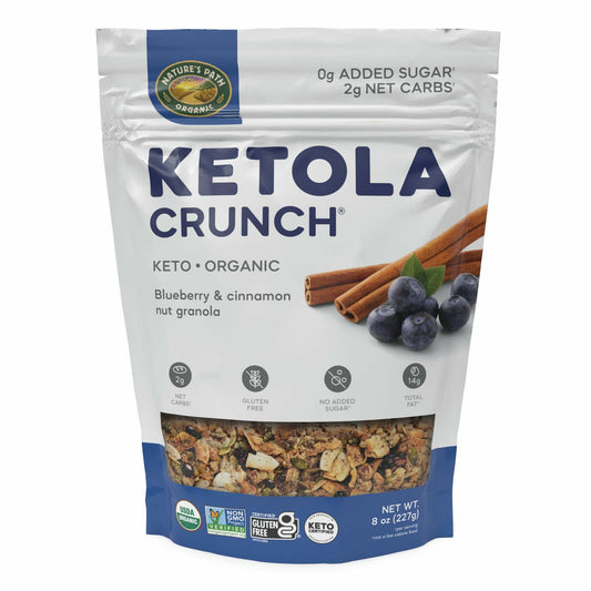 BB02/25 Nature's Path Ketola Crunch Organic Blueberry Cinnamon Granola 8oz