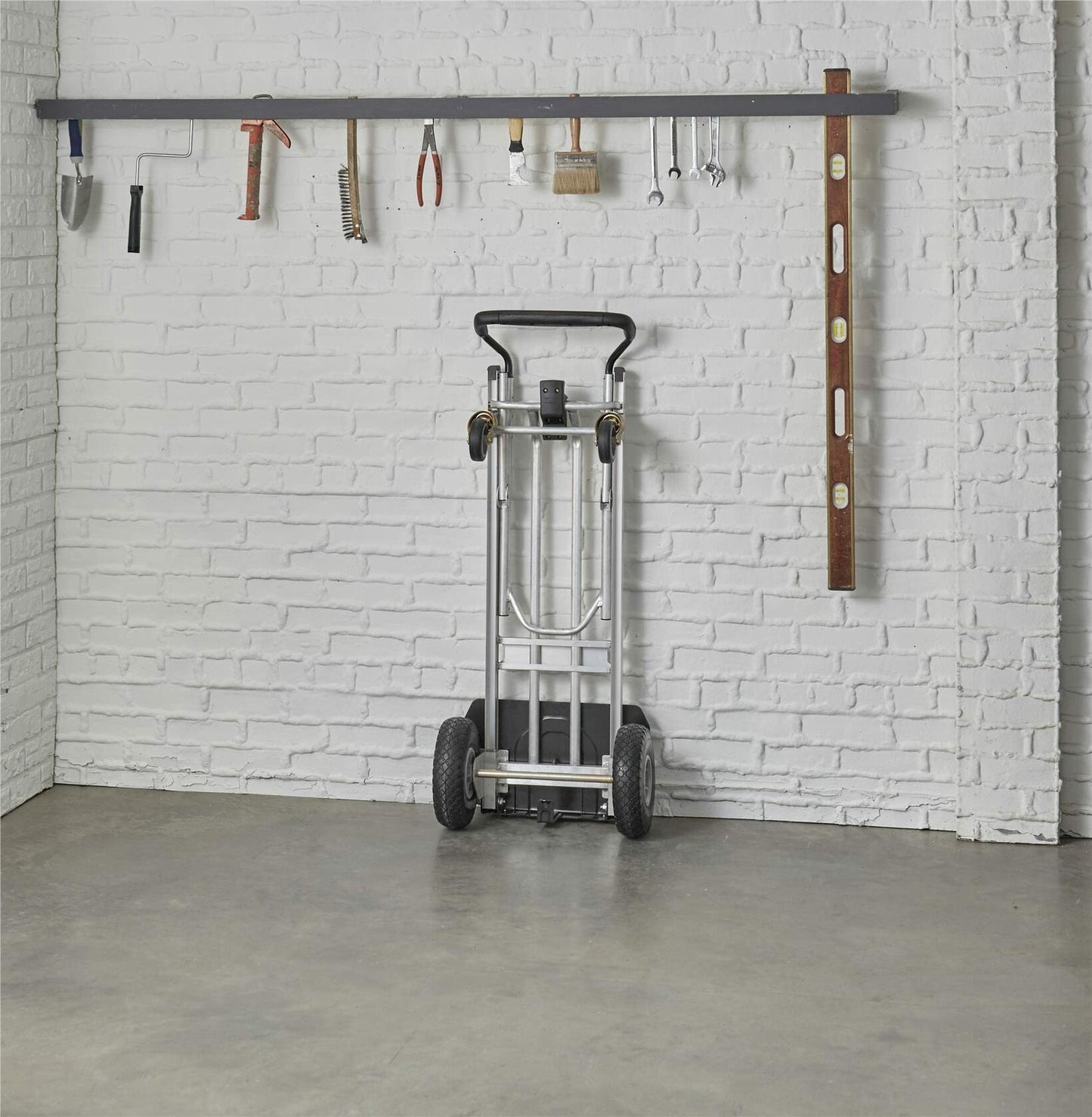 [Very_good] Cosco 4-in-1 Convertible Hand Truck, Silver 12323ASC1