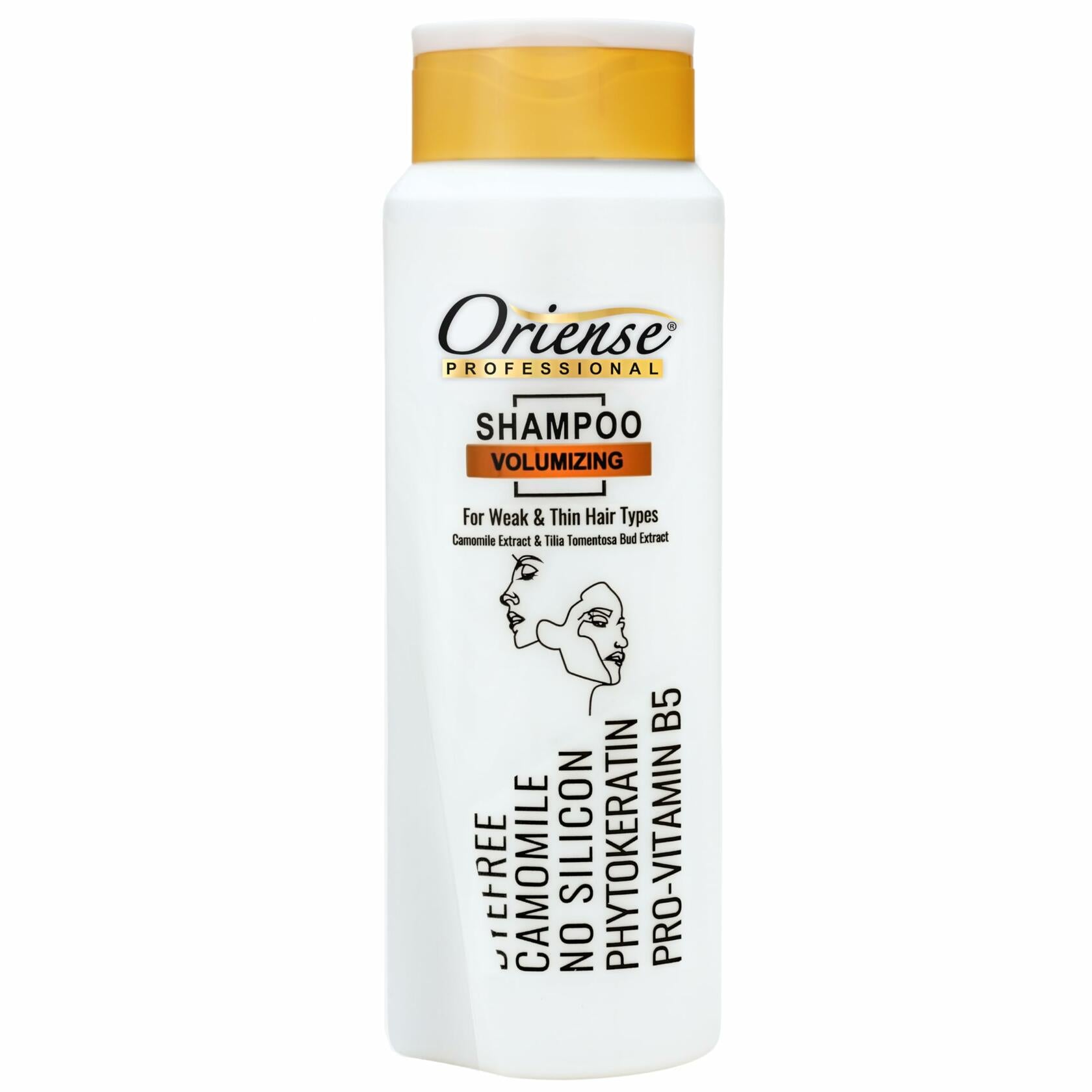 Oriense Volumizing Shampoo 20.2oz Chamomile & Tilia Silicone Paraben Free