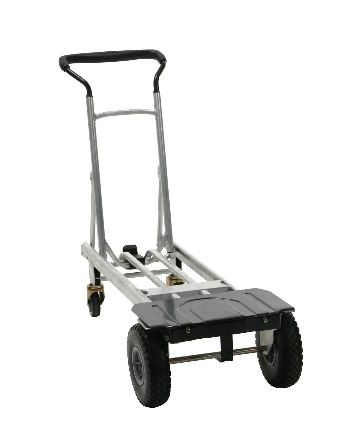 [Very_good] Cosco 4-in-1 Convertible Hand Truck, Silver 12323ASC1