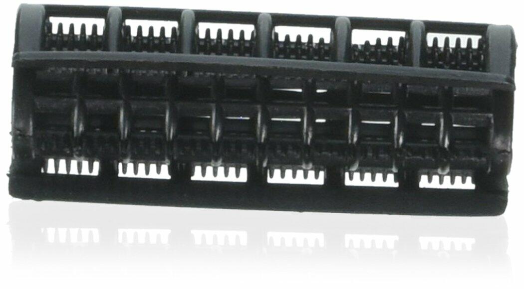 Diane 10 Count 1 Inch Black Snap On Hair Rollers Secure Hold Curlers