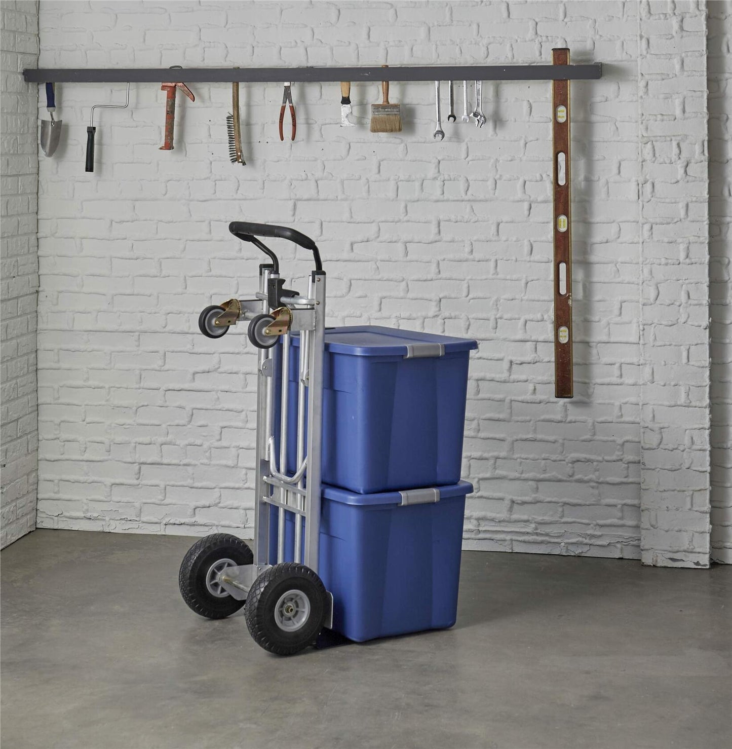[Very_good] Cosco 4-in-1 Convertible Hand Truck, Silver 12323ASC1