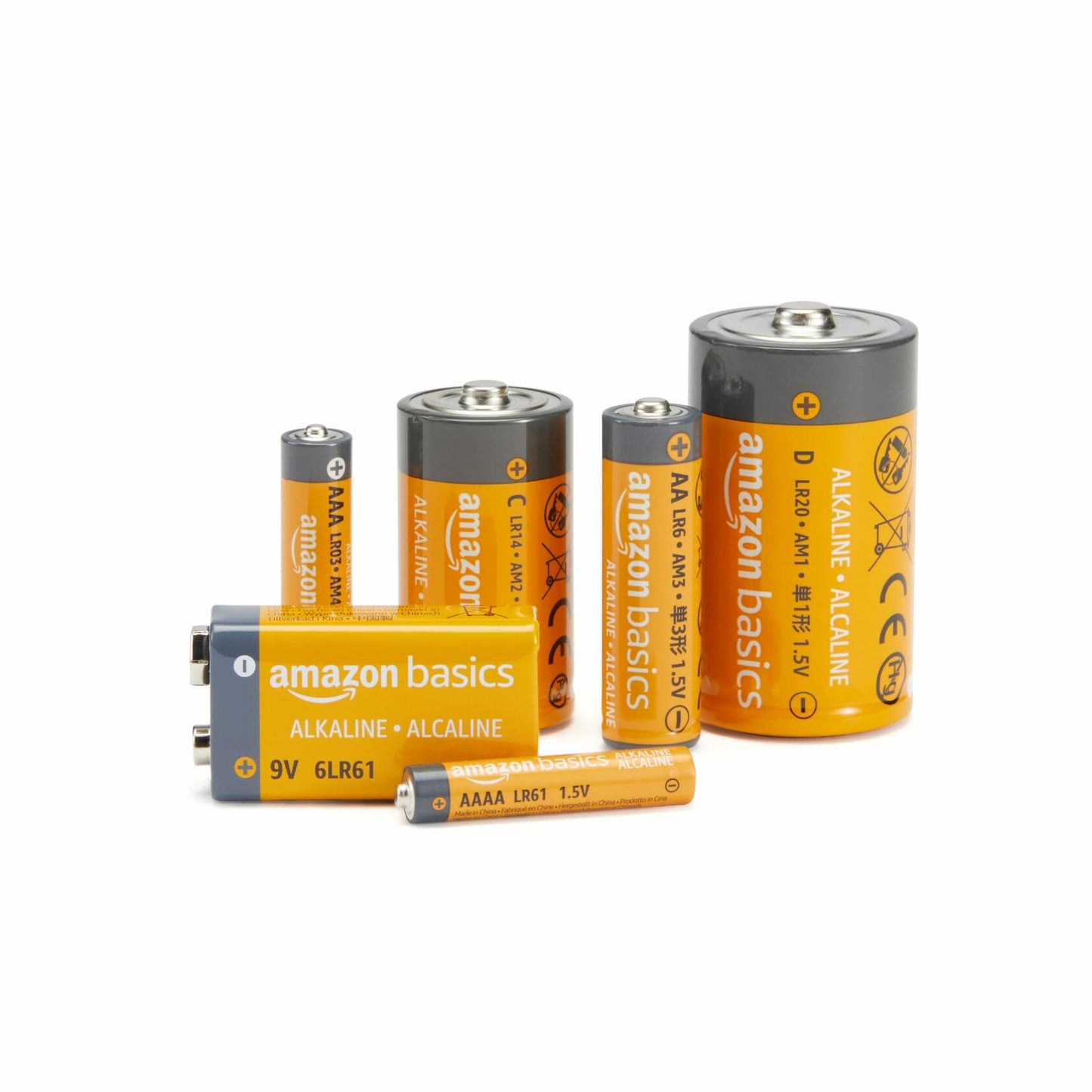 [Like New] Amazon Basics 48-Pack AA Alkaline Batteries 1.5V High-Performance 10-Year Life