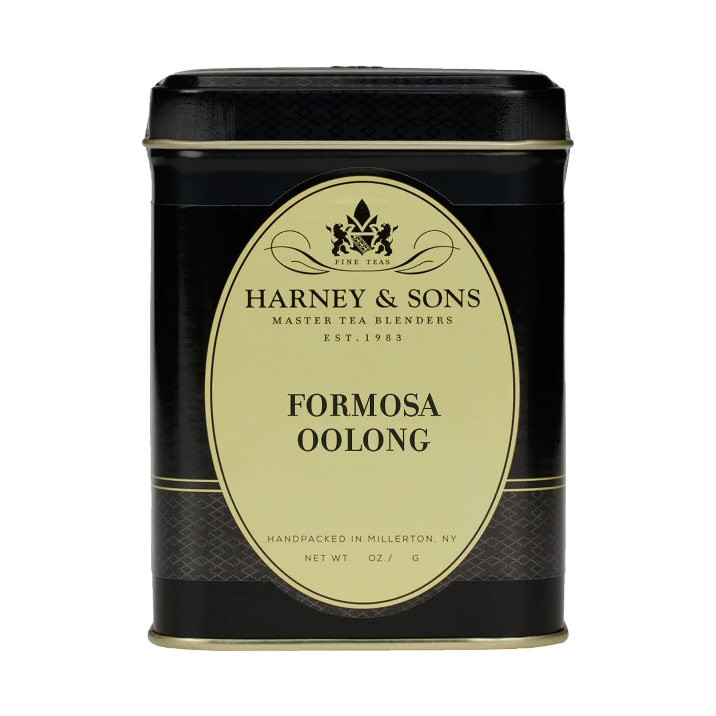 Harney & Sons Formosa Oolong Loose Tea 3oz Tin - Premium Taiwanese Tea