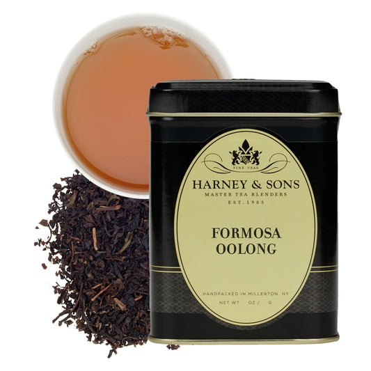 Harney & Sons Formosa Oolong Loose Tea 3oz Tin - Premium Taiwanese Tea