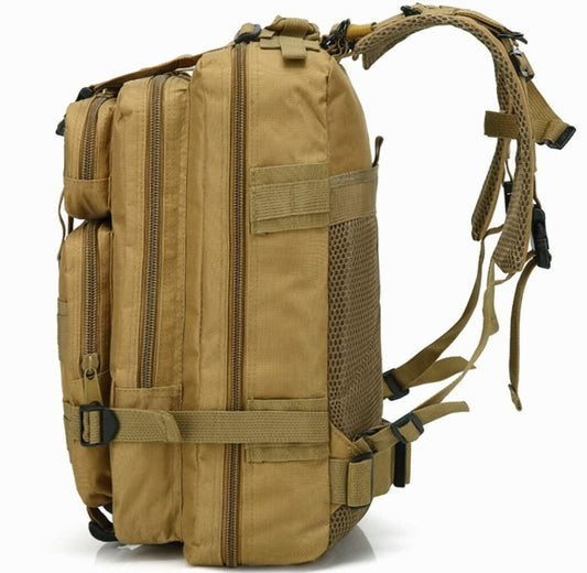 NuCamper Tactical Backpack 3 Day Assault Pack Molle Army Green Large Bugout
