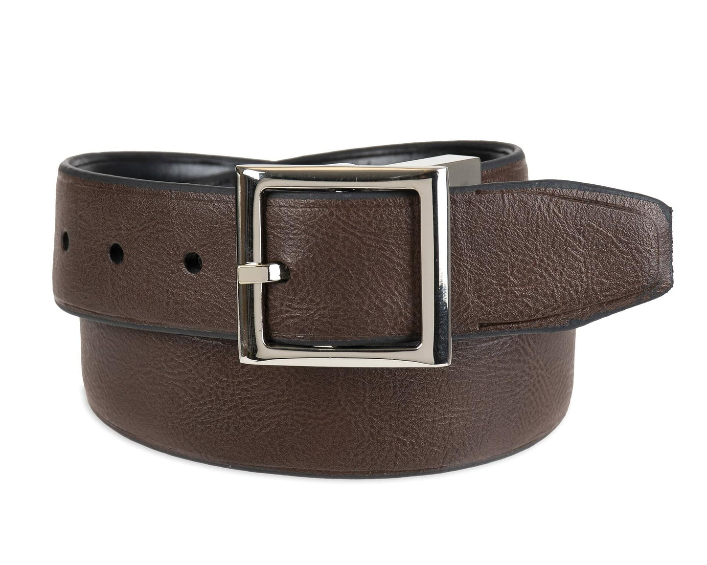 Dockers Boys Reversible Dress and Casual Belt Black/Brown Medium US