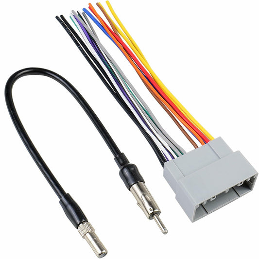 Fiegromech Radio Wiring Harness Kit 22PIN for Jeep Dodge Chrysler - New