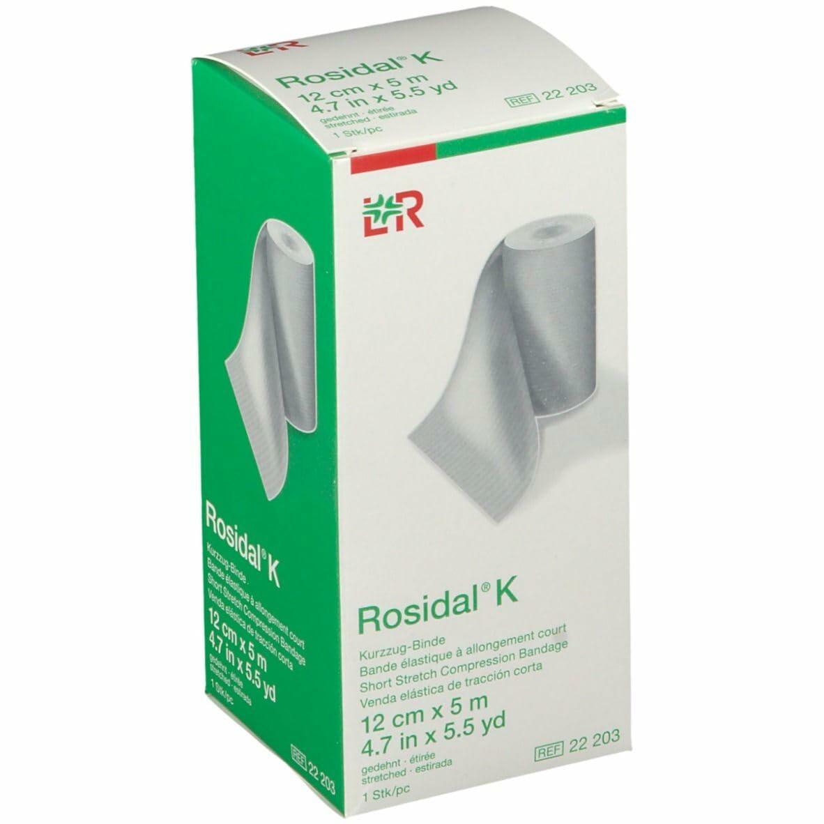 Rosidal K 12cm x 5m Short Stretch Compression Bandage - New