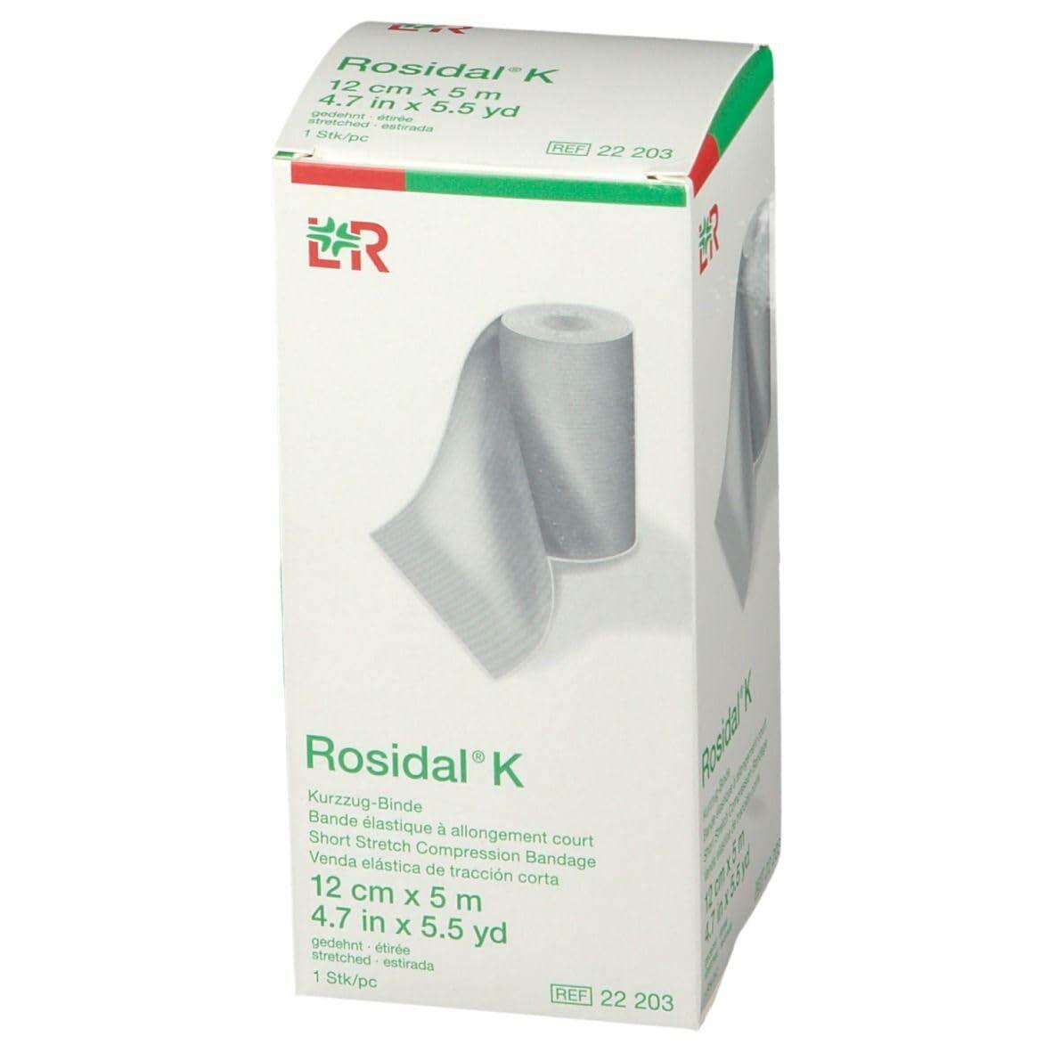 Rosidal K 12cm x 5m Short Stretch Compression Bandage - New
