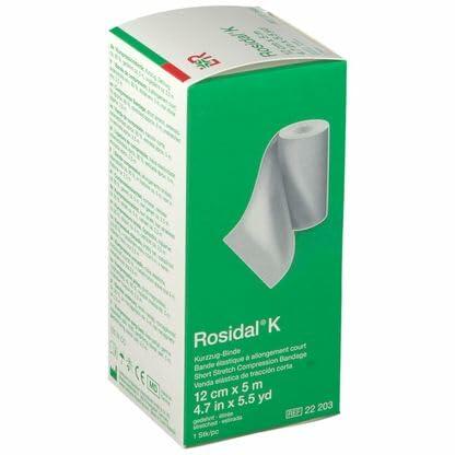 Rosidal K 12cm x 5m Short Stretch Compression Bandage - New