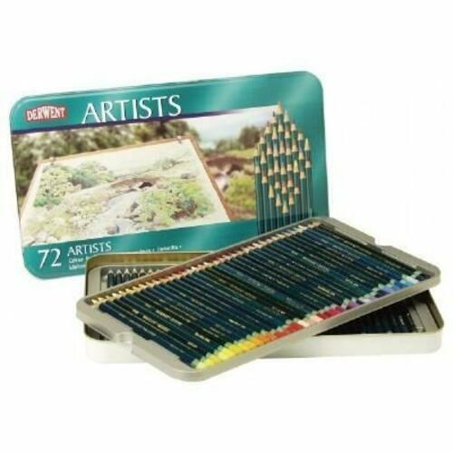 Derwent Artist Colored Pencils Set 72 Count - Professional Quality Art Pencils