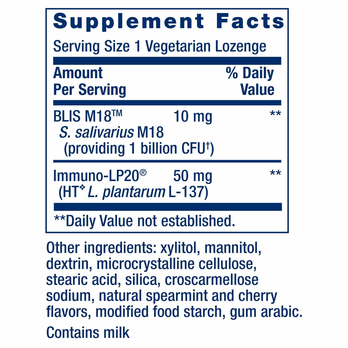 BestBy02/25 Life Extension FLORASSIST Oral Hygiene Probiotic 30 Lozenges