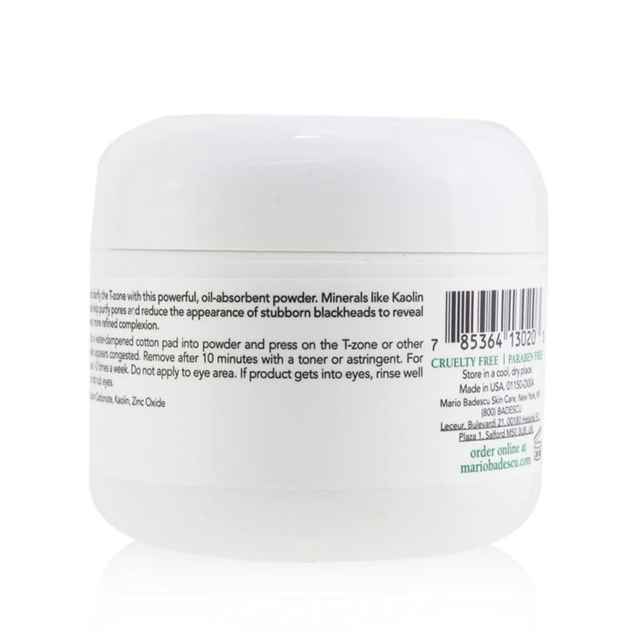 Mario Badescu Silver Powder Facial Pore Cleansing Mask Kaolin Clay 0.56 Oz