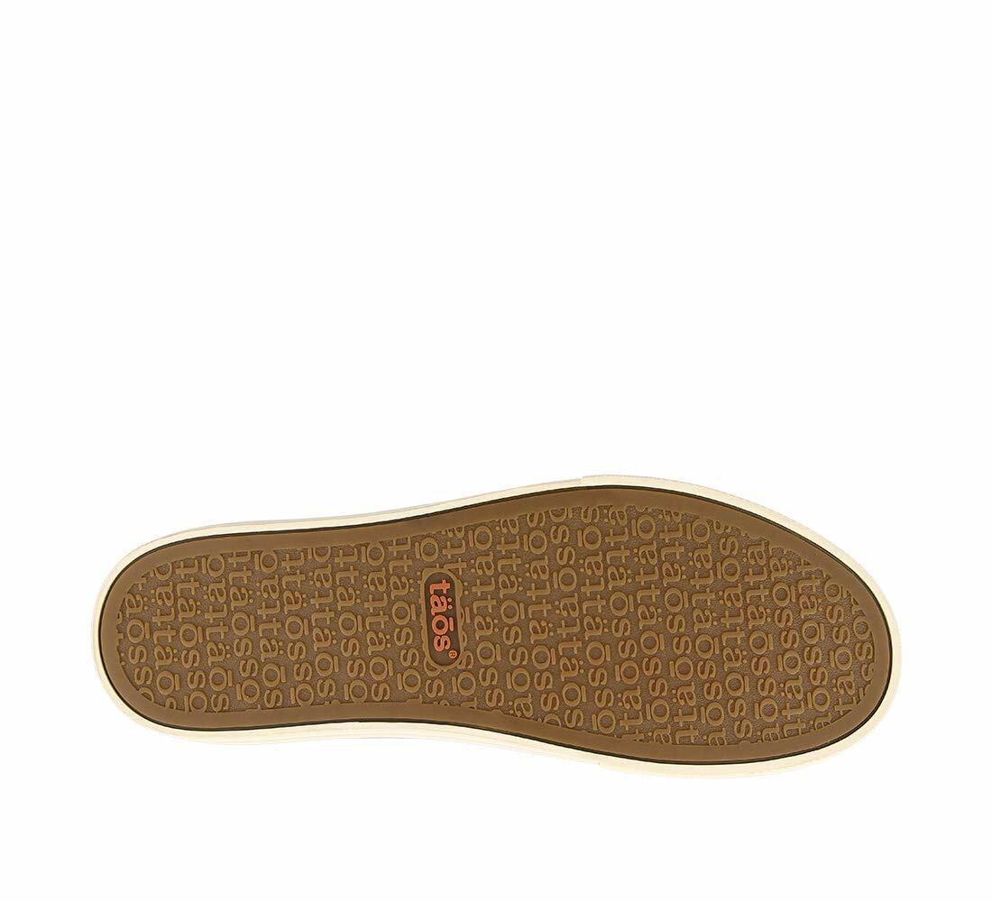 Taos Rubber Soul Women's Slip-On Sneaker Black Daisy Canvas Size 10 M