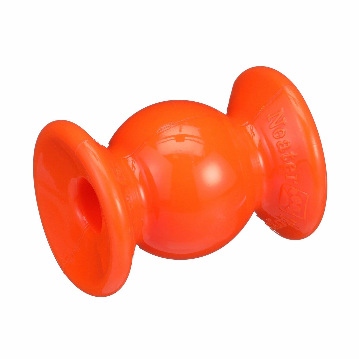 NEATER PET BRANDS Rolly Cannoli Large Classic Orange Mess Proof Treat Toy