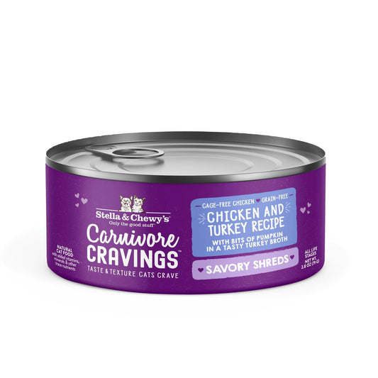 BestBy06/27 Stella & Chewy's Carnivore Cravings Wet Cat Food 2.8oz 12 Count