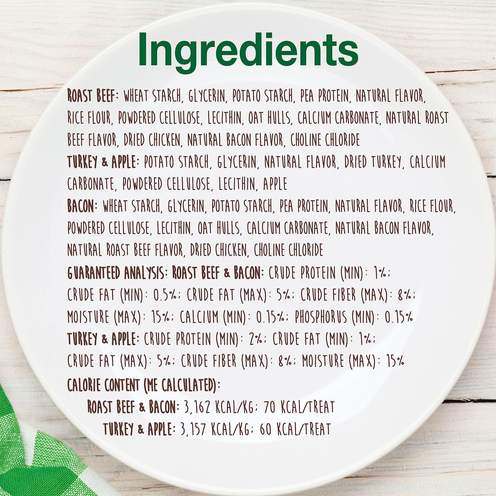 BestBy07/27 Nylabone Healthy Edibles Puppy Chews X-Small 3 Count Roast Beef