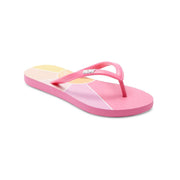 Roxy Girls RG Viva Sandal Flip-Flop Pink Overflow Size 5 Big Kid New