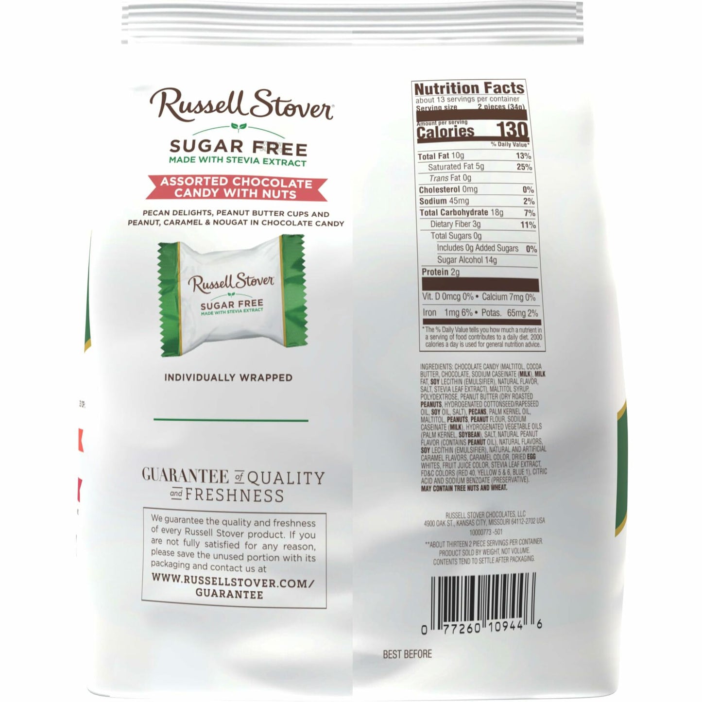 BB07/25 RSC 15.5oz SF Assorted Chocolate with Nuts Gusset Bag