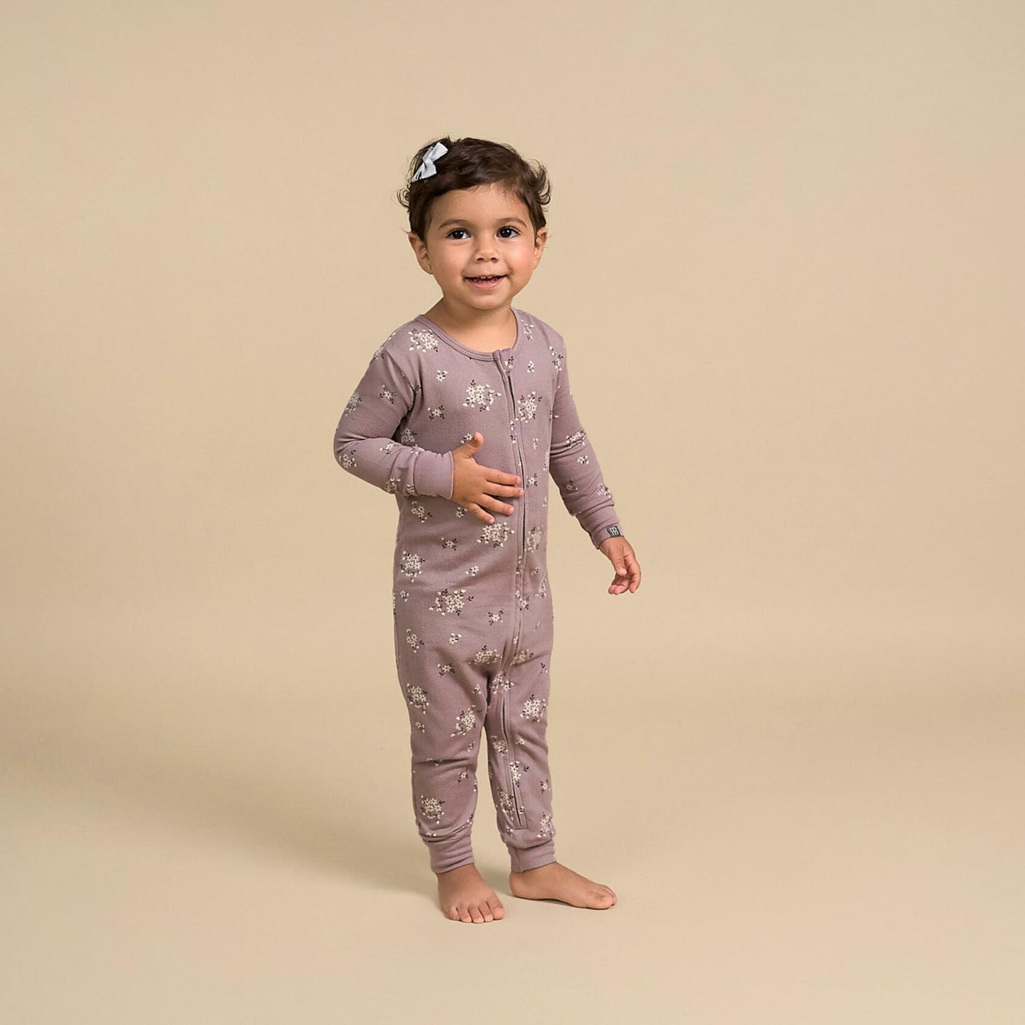 Gerber Modern Moments Baby Footless Pajamas Lilac Posies Size 4T