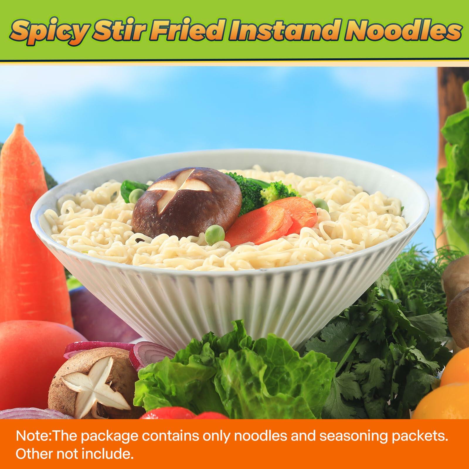 BestBy02/25 BaiXiang Vegetable Flavor Ramen Noodles Vegetarian Pack of 5