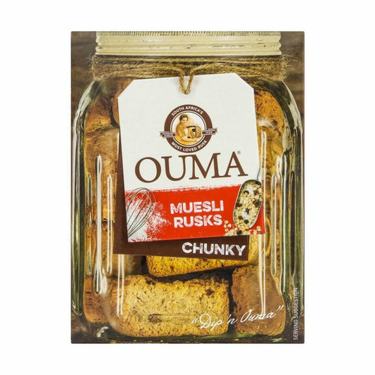 BB04/25 Ouma Muesli Rusks 500g - Delicious, Crunchy, Nutritious