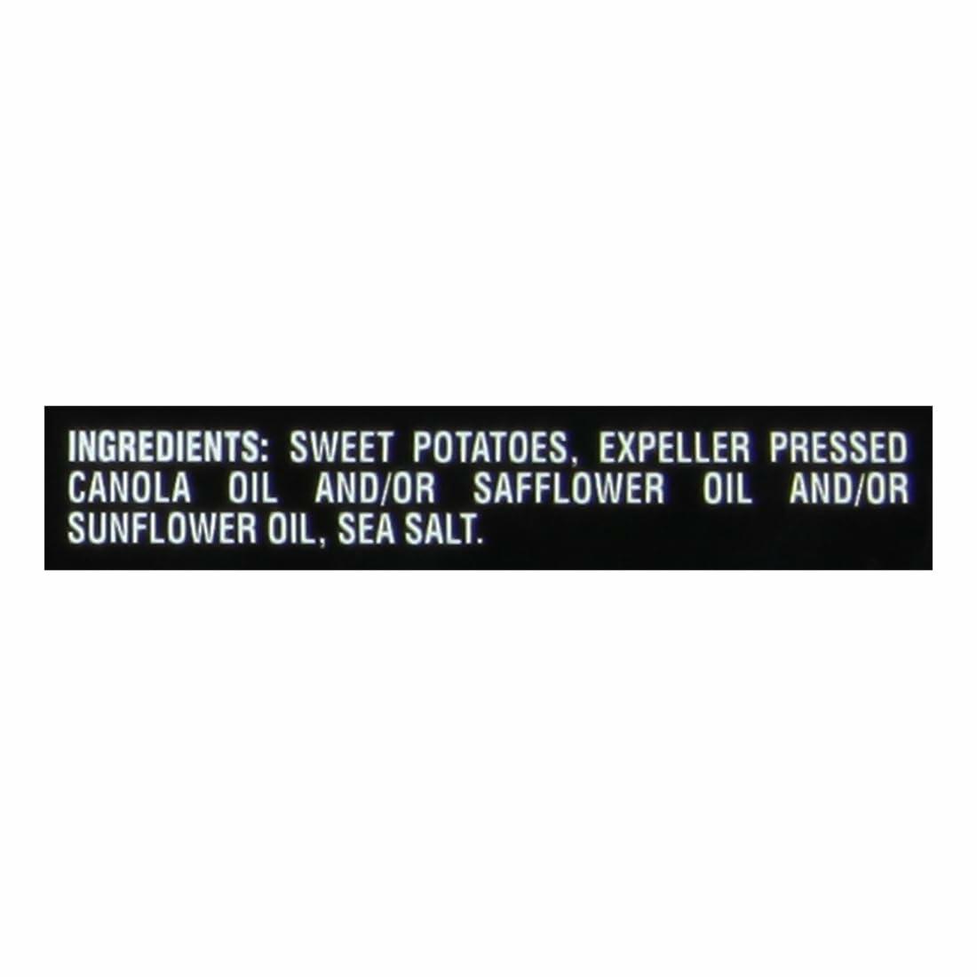 Terra Sweet Potato Vegetable Chips, Crinkle Cut, Sea Salt, 5 oz