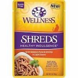 BestBy09/25 Wellness Healthy Indulgence Grain Free Wet Cat Food Tuna & Shrimp