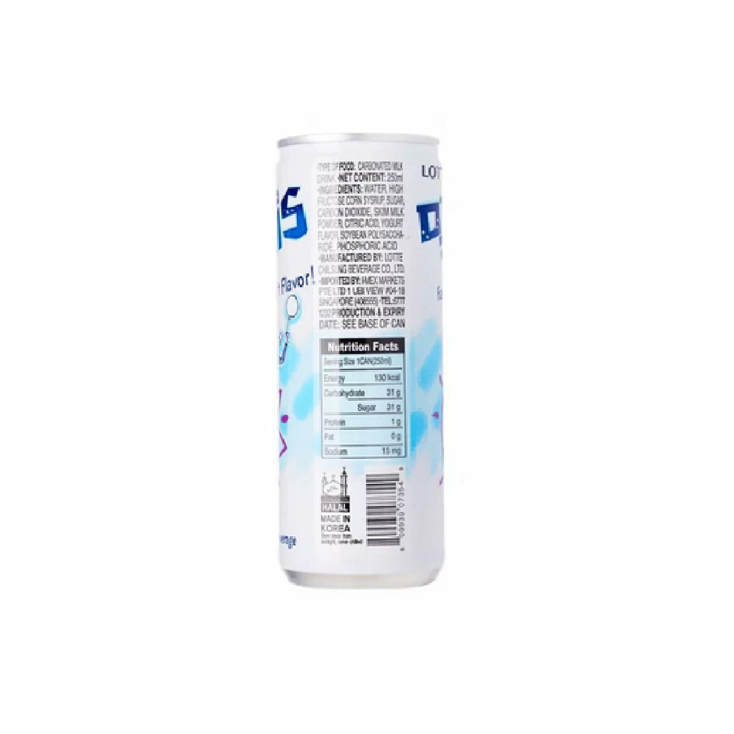 BestBy06/26 LOTTE Milkis Soda Beverage 8.5oz Pack of 6 Original Flavor
