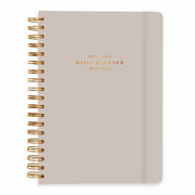 Kokonote Misty Gray A5 Academic Planner 2024-2025 Weekly 12 Months