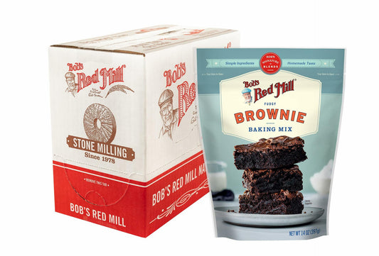 Bob's Red Mill Signature Brownie Mix 14oz Pack of 4 Non GMO Kosher