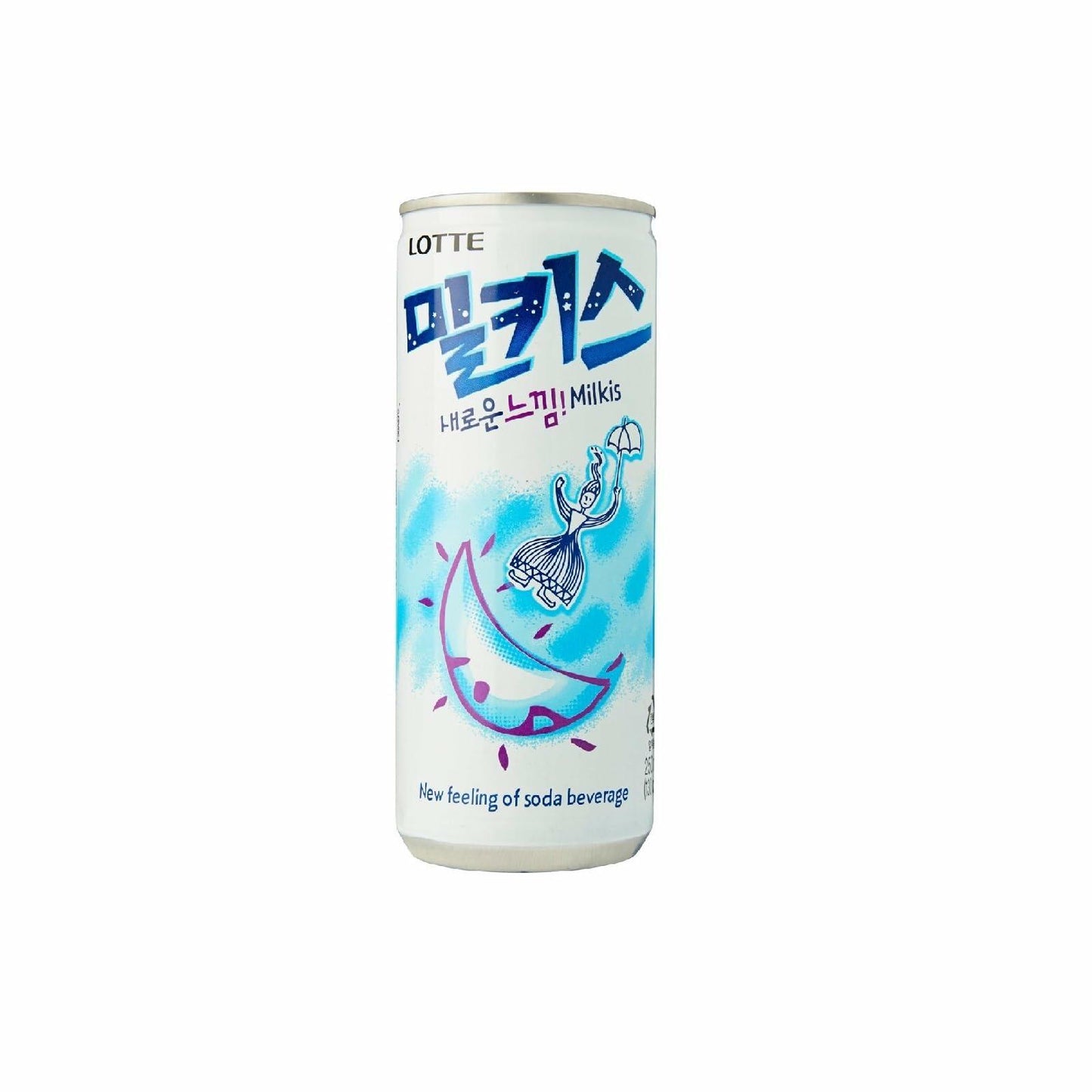 BestBy06/26 LOTTE Milkis Soda Beverage 8.5oz Pack of 6 Original Flavor