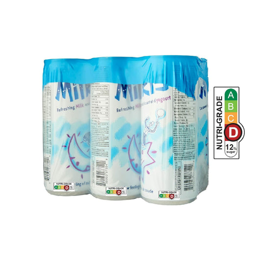 BestBy06/26 LOTTE Milkis Soda Beverage 8.5oz Pack of 6 Original Flavor