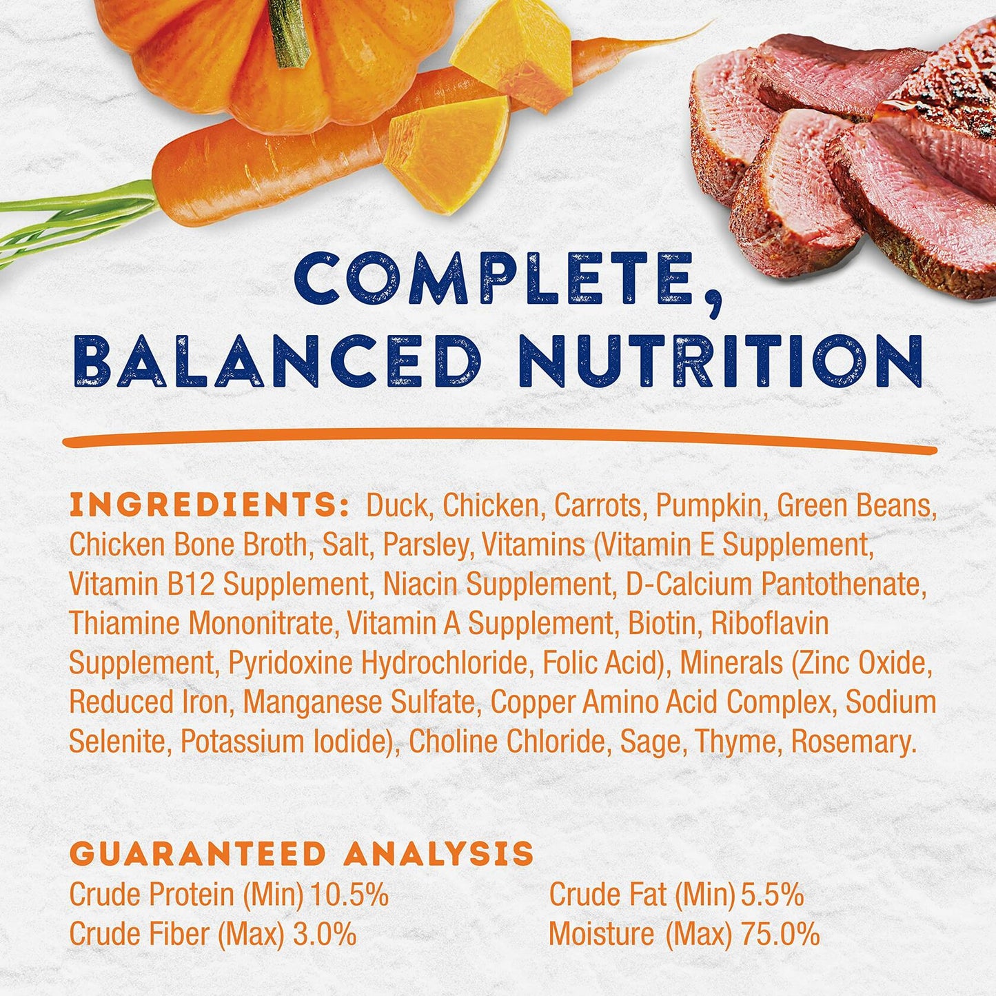 BestBy06/26 Natural Balance Platefulls Adult Wet Dog Food Duck&Pumpkin 9oz 12pk