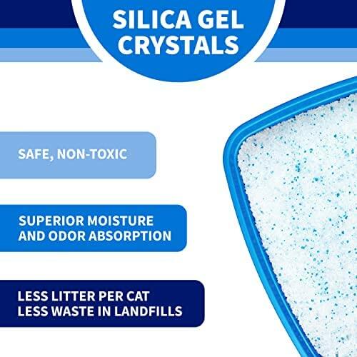 Litter Pearls Tracksless Unscented Non-Clumping Crystal Cat Litter 10.5 lb