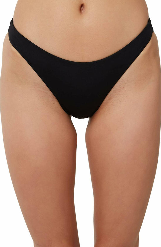 O'NEILL Women's Swim Active Flamenco Bottoms Medium Black New Stylish