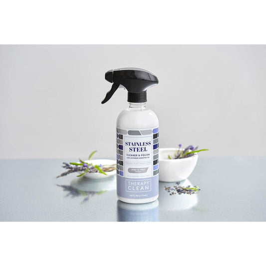 Stainless Steel Cleaner & Polish Lavender Scent 16 oz - Streak-Free Shine