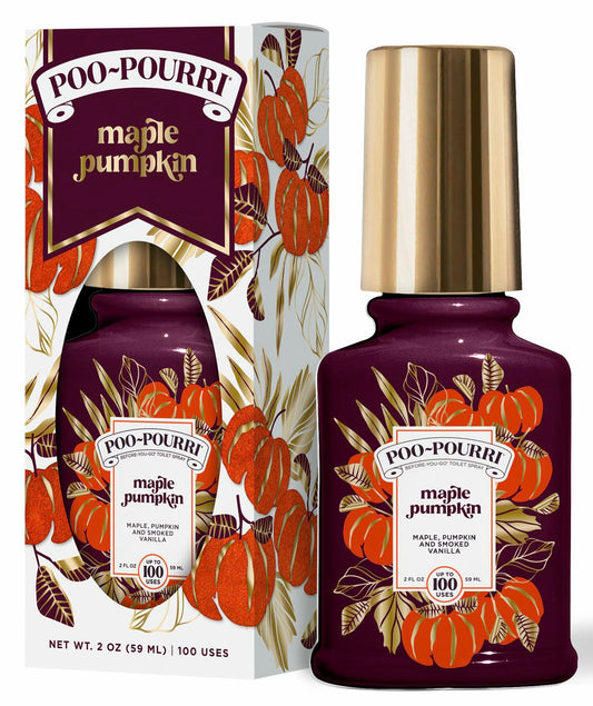 Poo-Pourri Before-You-Go Toilet Spray Maple Pumpkin 2oz