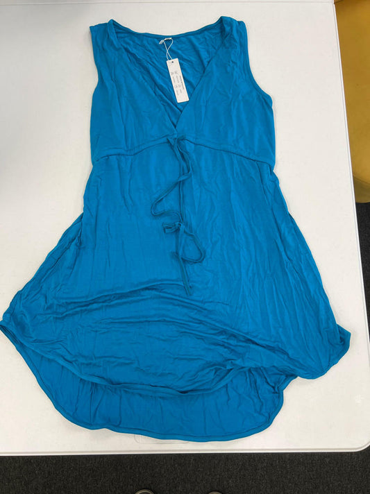Jar of Love Light Blue Sun Dress Sarong Coverup Size XL