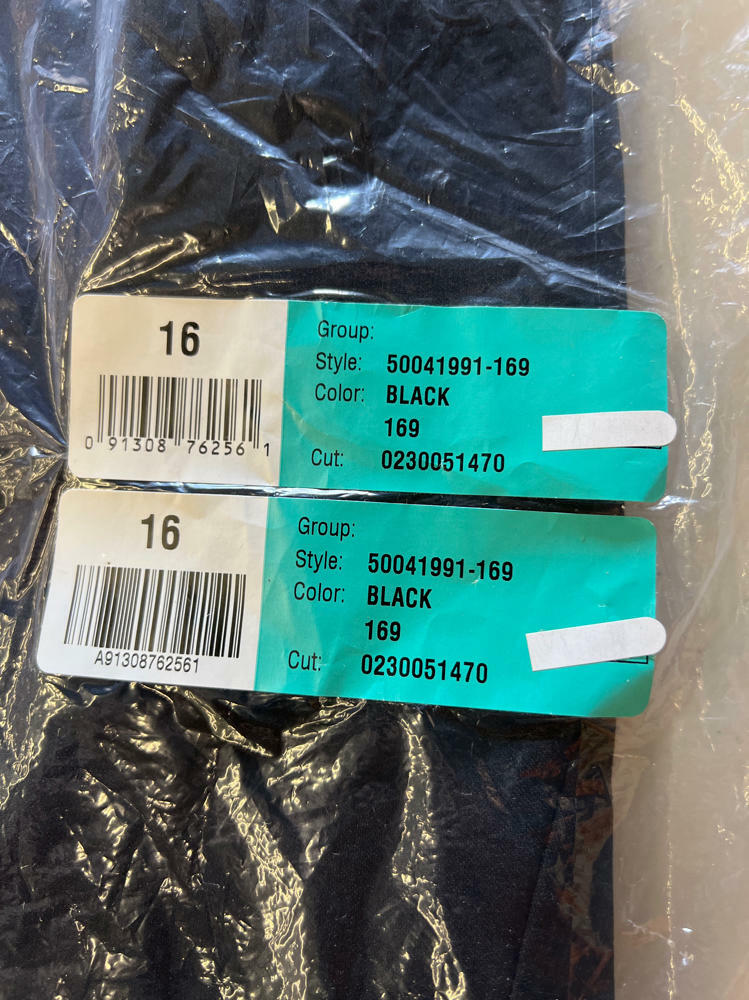 Le Suit Women's Black Jacket & Skirt Suit, Size 16, 2pc, NWT