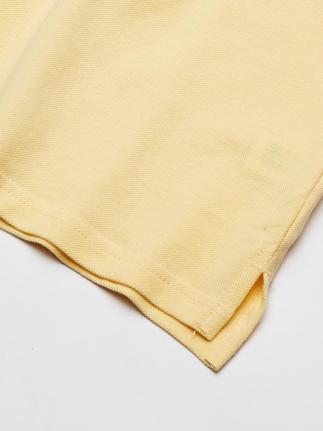 The Children's Place Long Sleeve Polo Shirt Yellow 6-9 Months New