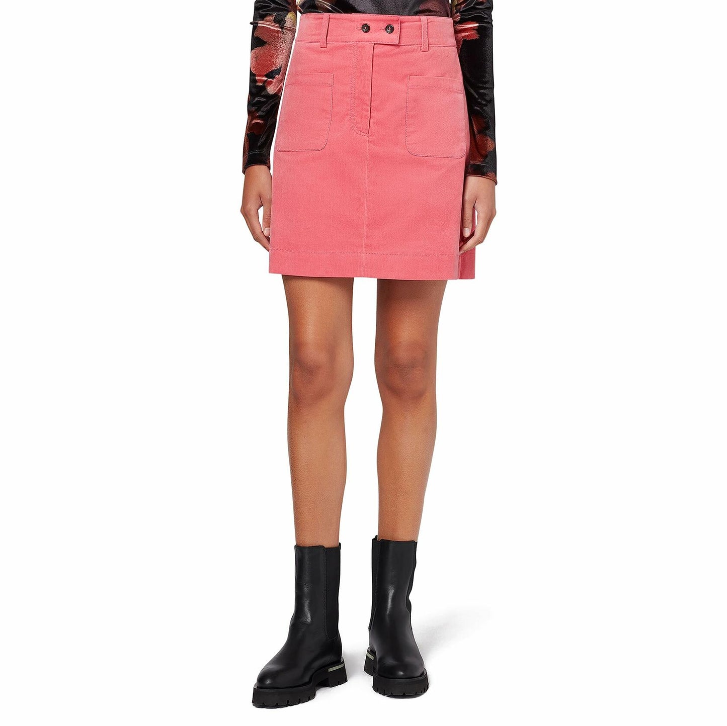 PS PAUL SMITH Women's A-line Skirt Bubblegum Size 42