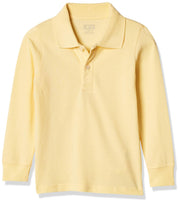The Children's Place Long Sleeve Polo Shirt Yellow 6-9 Months New