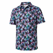 Motley Leaf Men's Dry Fit Golf Polo Shirt Moisture Wicking Size XL