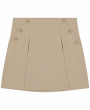 Nautica Girls Khaki Pull-On Scooter Skirt with Undershorts Size 18.5 Plus